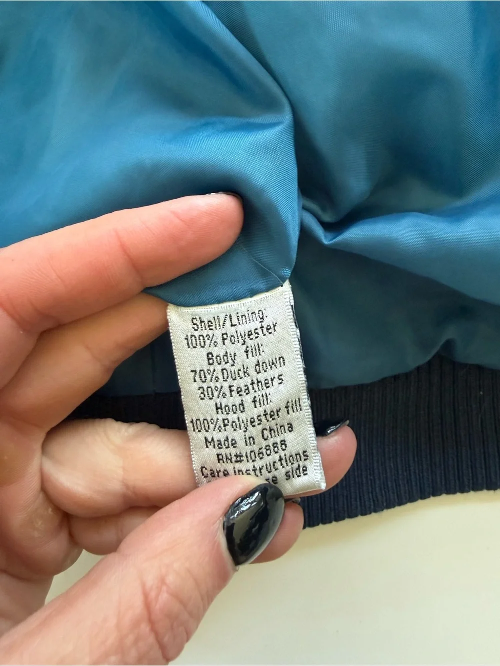 Appaman Blue Ombré Down Puffy Coat Size 6